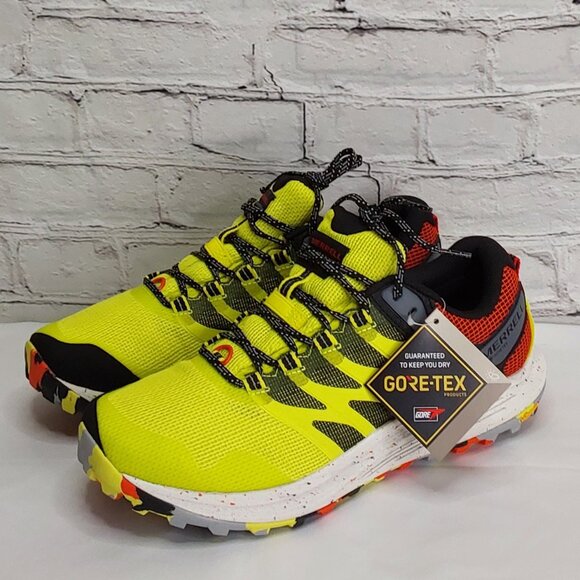 MERRELL 'NOVA 3 GORE-TEX' WEATHER/WATERPROOF TRAIL RUNNING REFLECTIVE SHOES - Picture 5 of 16